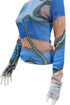 SPIRIT AMEBA SKIN TOPS -BLUE- *Last1
